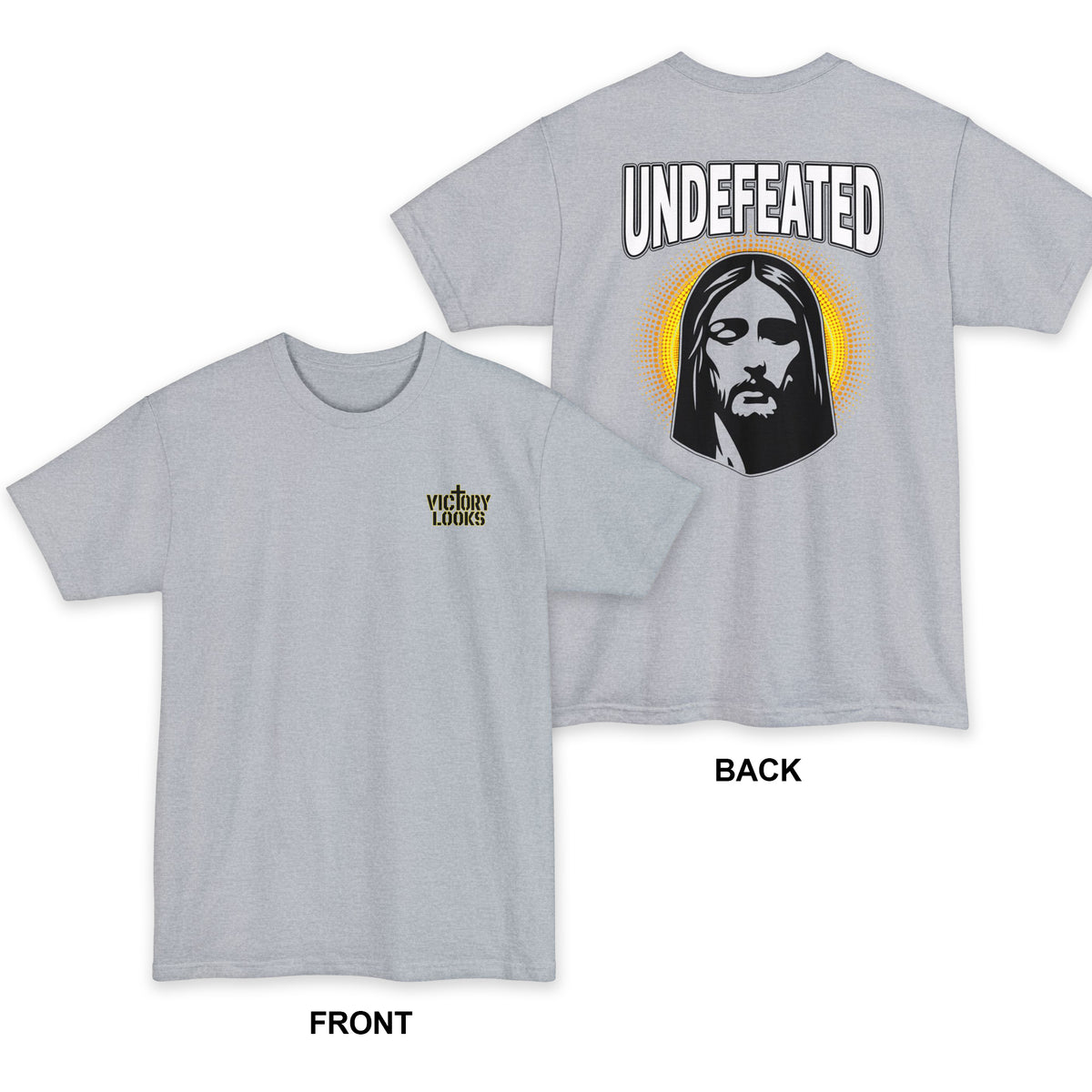 Undefeated Jesus T-Shirt — Tall