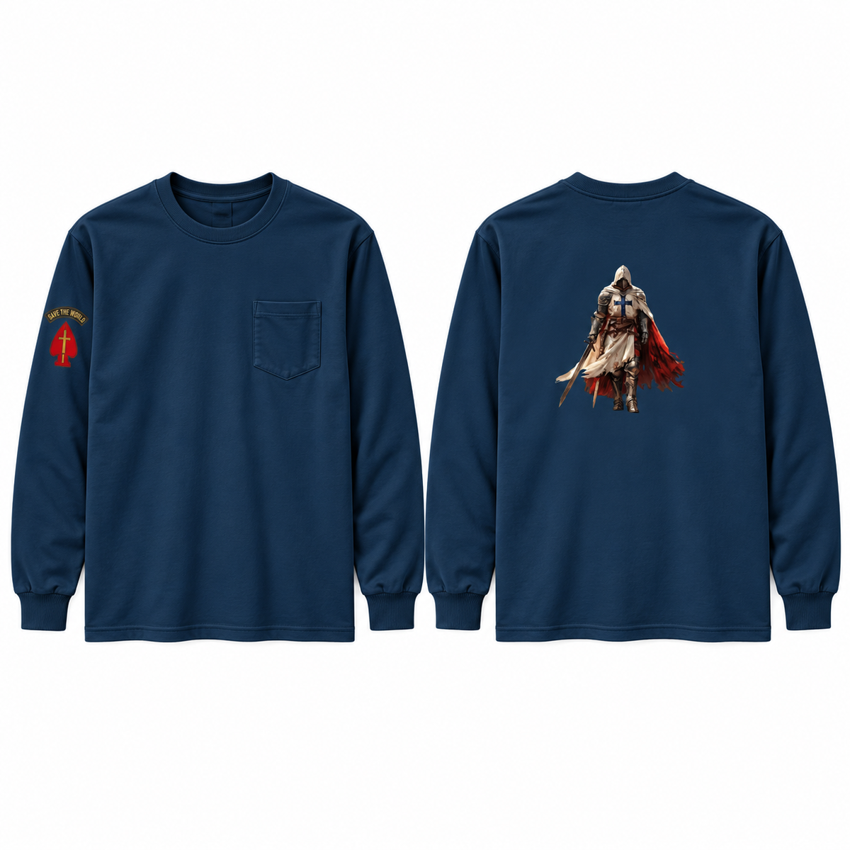 Knight Long Sleeve Tee - Tall