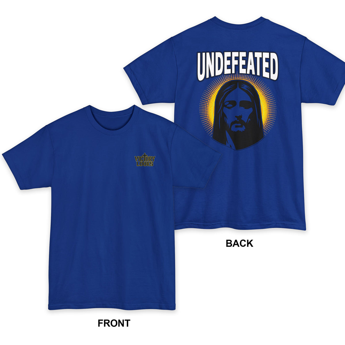 Undefeated Jesus T-Shirt — Tall