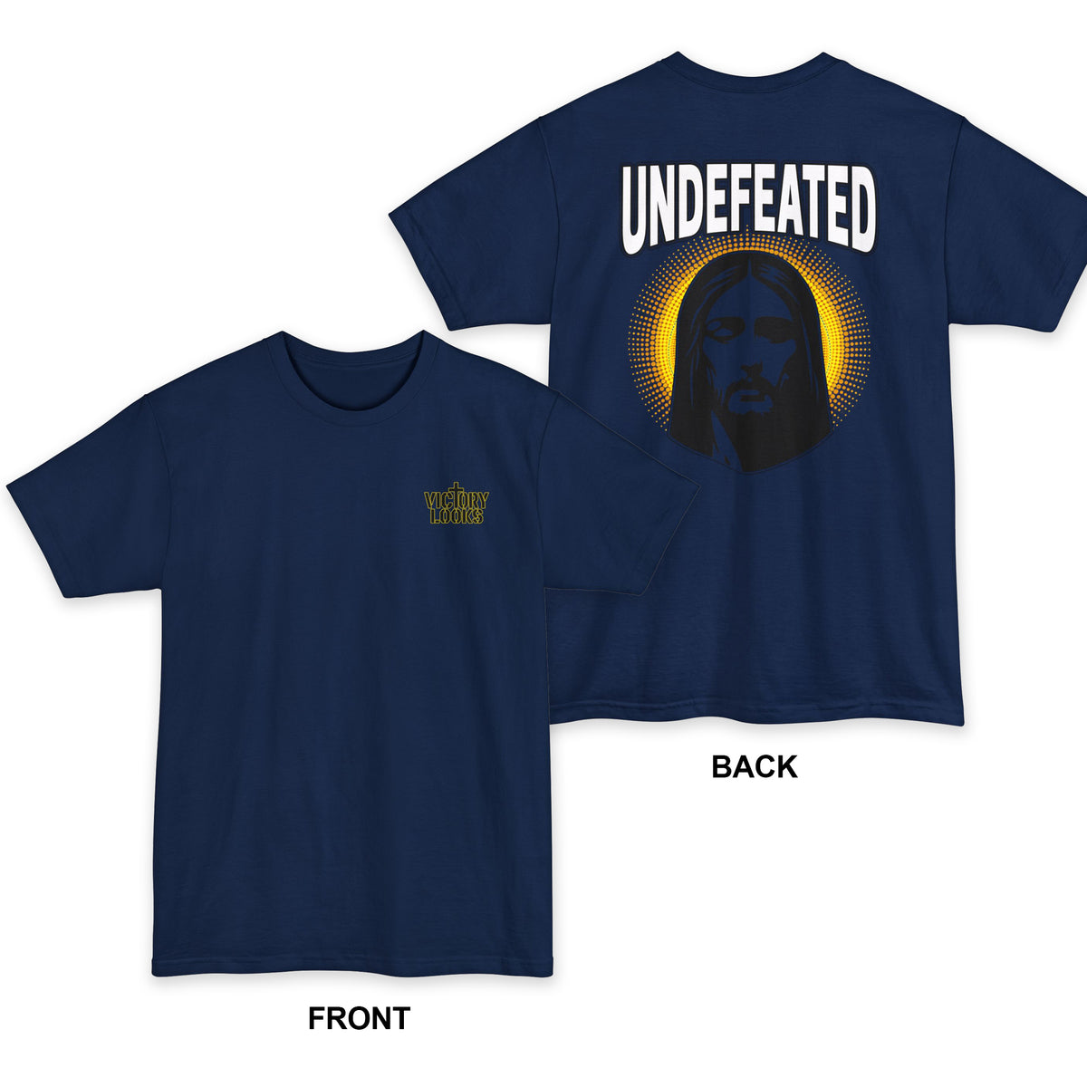Undefeated Jesus T-Shirt — Tall
