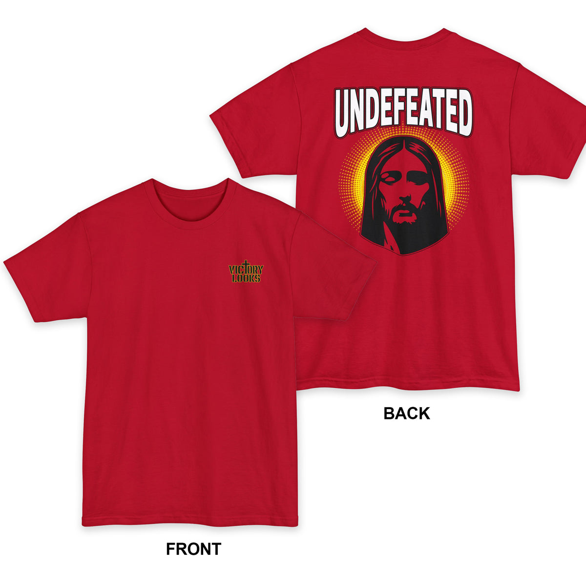 Undefeated Jesus T-Shirt — Tall
