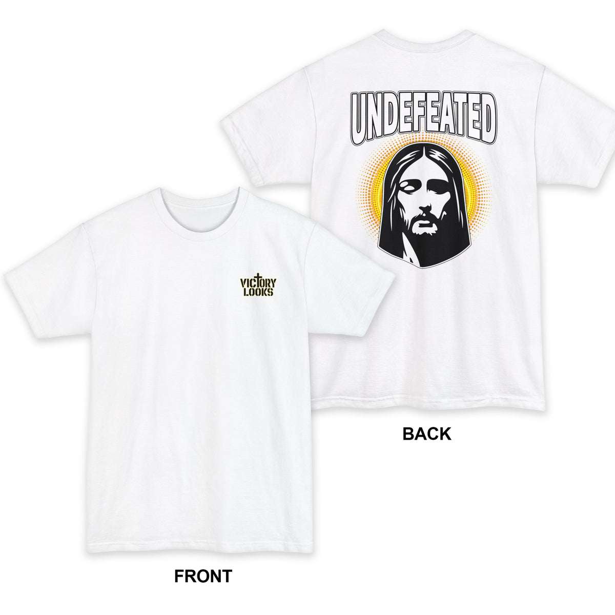 Undefeated Jesus T-Shirt — Tall