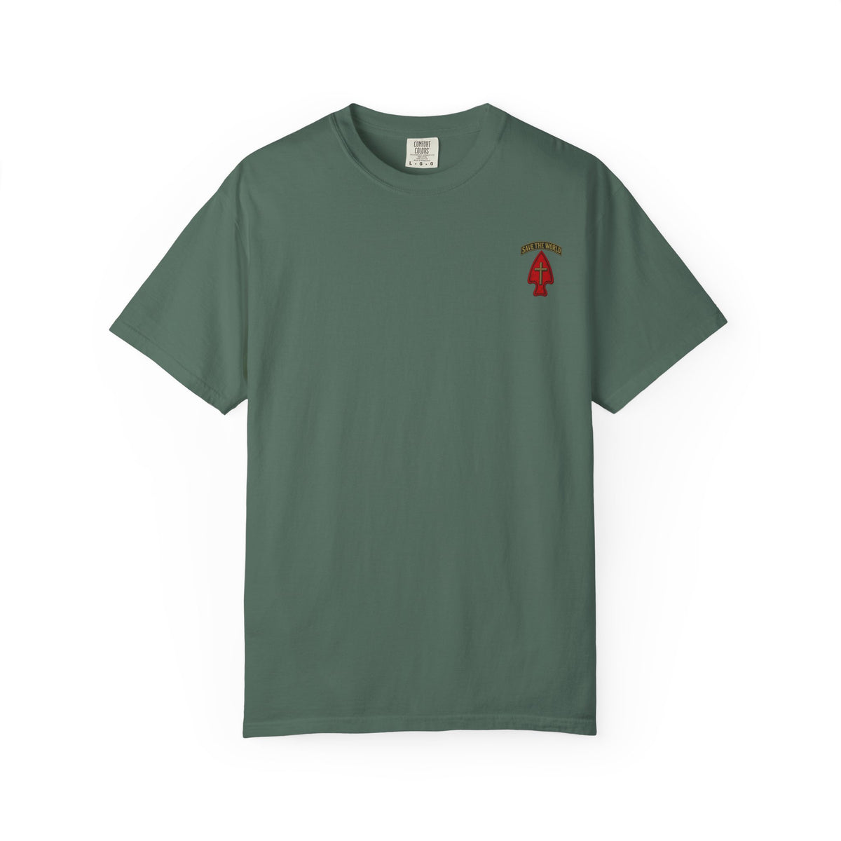 Arrow Chest Logo T-Shirt — Customizable "Print it your way" Back