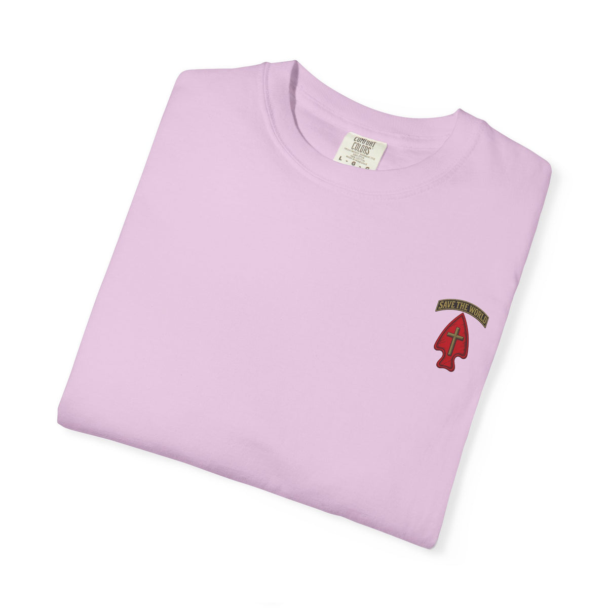 Arrow Chest Logo T-Shirt — Customizable "Print it your way" Back