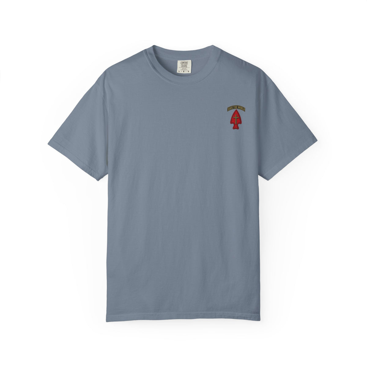Arrow Chest Logo T-Shirt — Customizable "Print it your way" Back