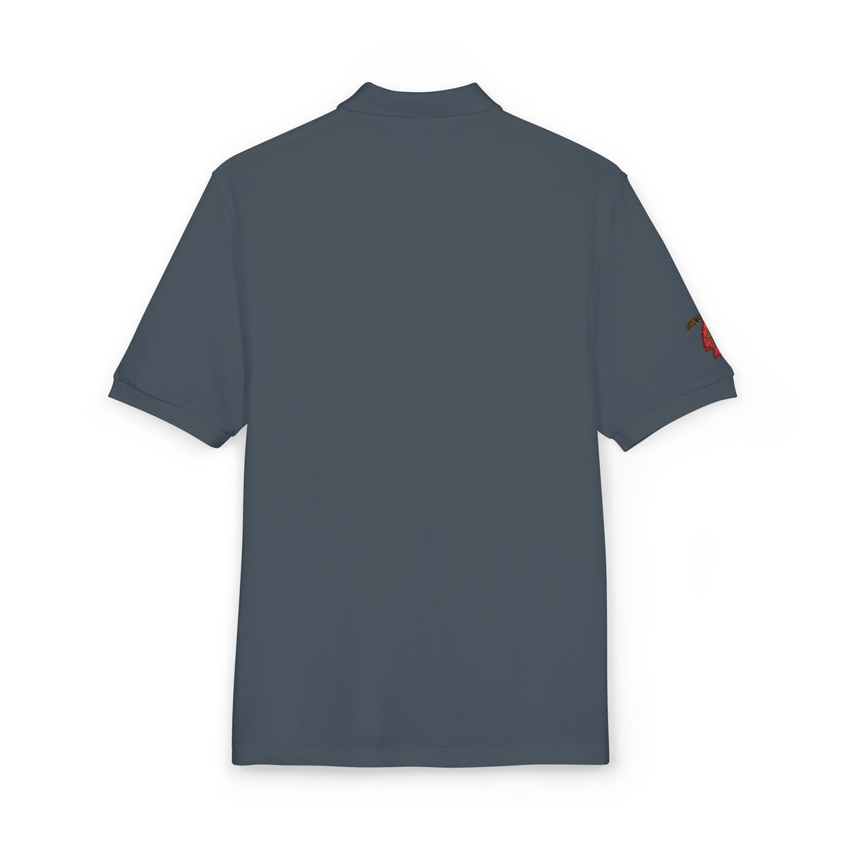 Embroidered 'Jesus' Portrait Polo — Up To 5XL