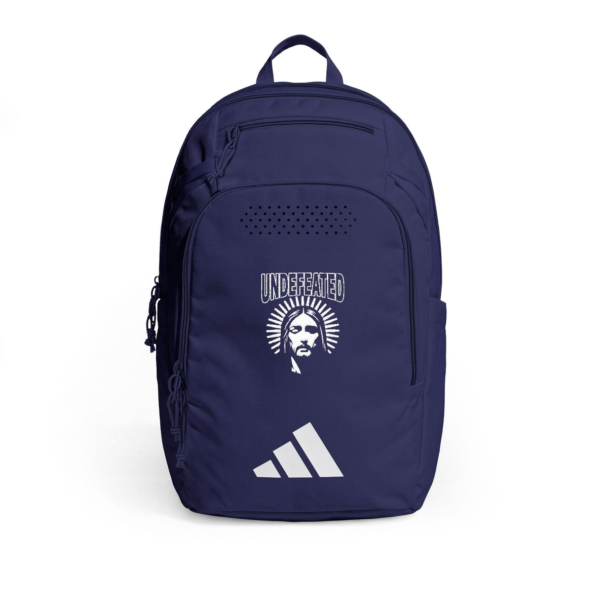 Embroidered Jesus Undefeated Backpack — adidas Defender 5