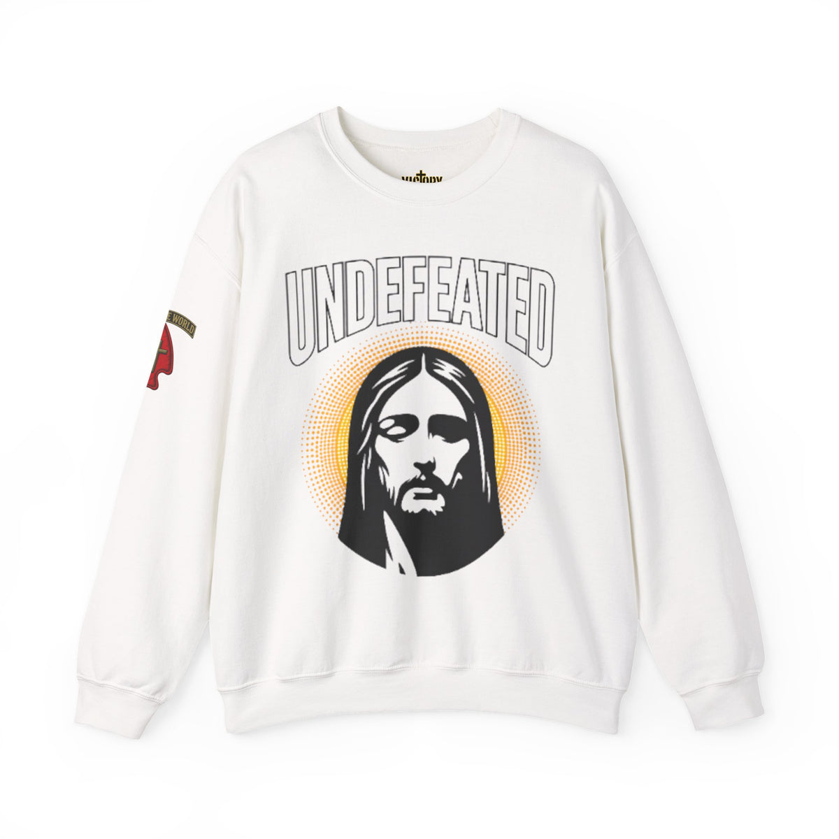 Undefeated Jesus Crewneck Sweatshirt – Pullover