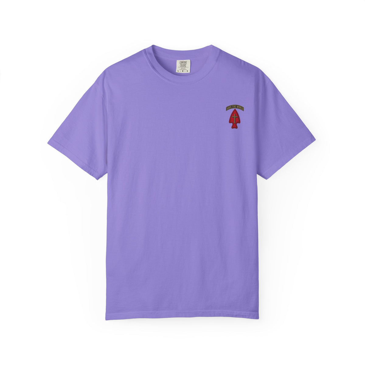 Arrow Chest Logo T-Shirt — Customizable "Print it your way" Back