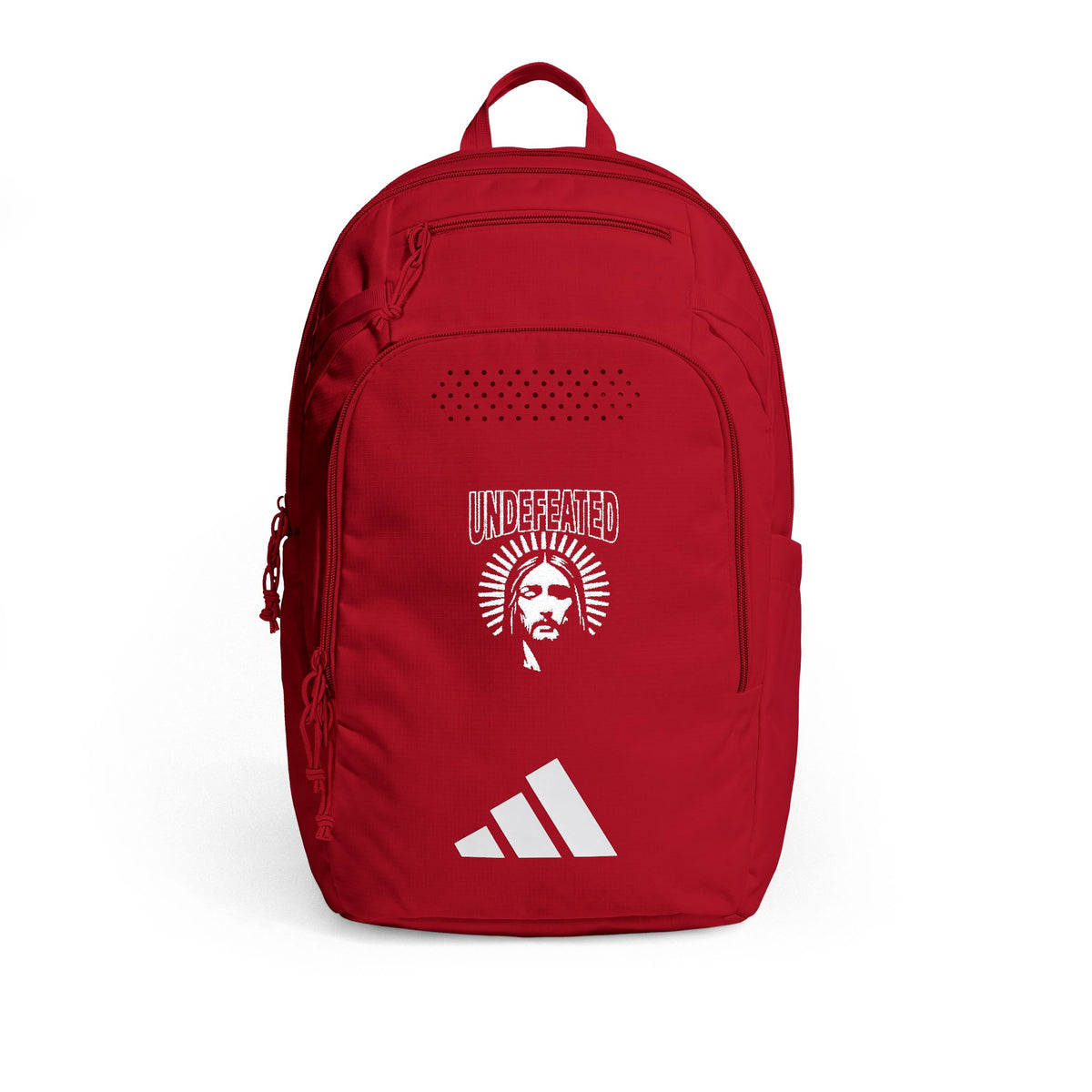 Embroidered Jesus Undefeated Backpack — adidas Defender 5
