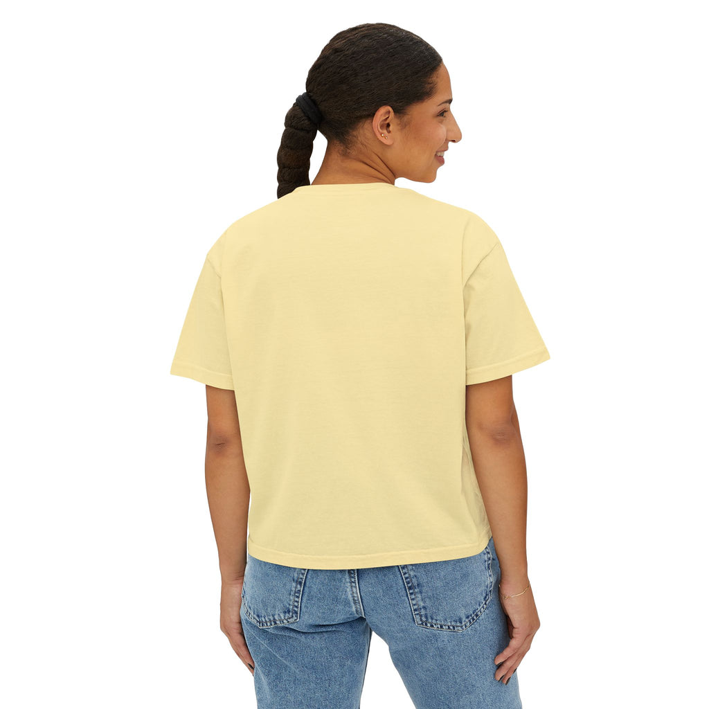 Undefeated Jesus Boxy Tee — For Women