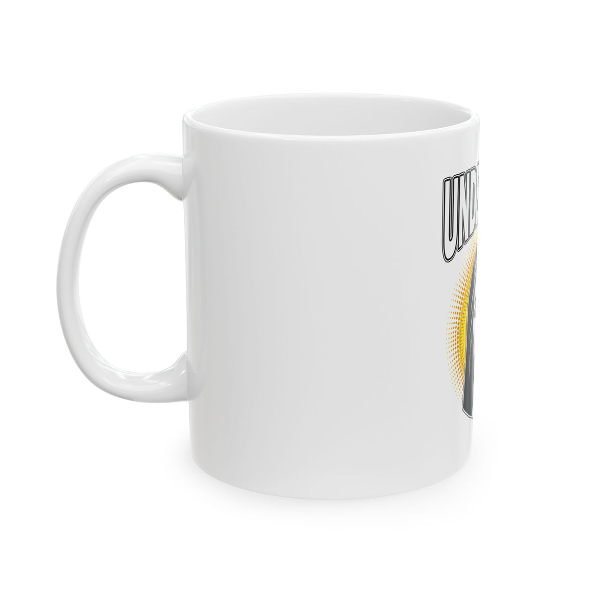 Undefeated Jesus Ceramic Mug — Christian Faith Coffee Cup (11oz & 15oz)