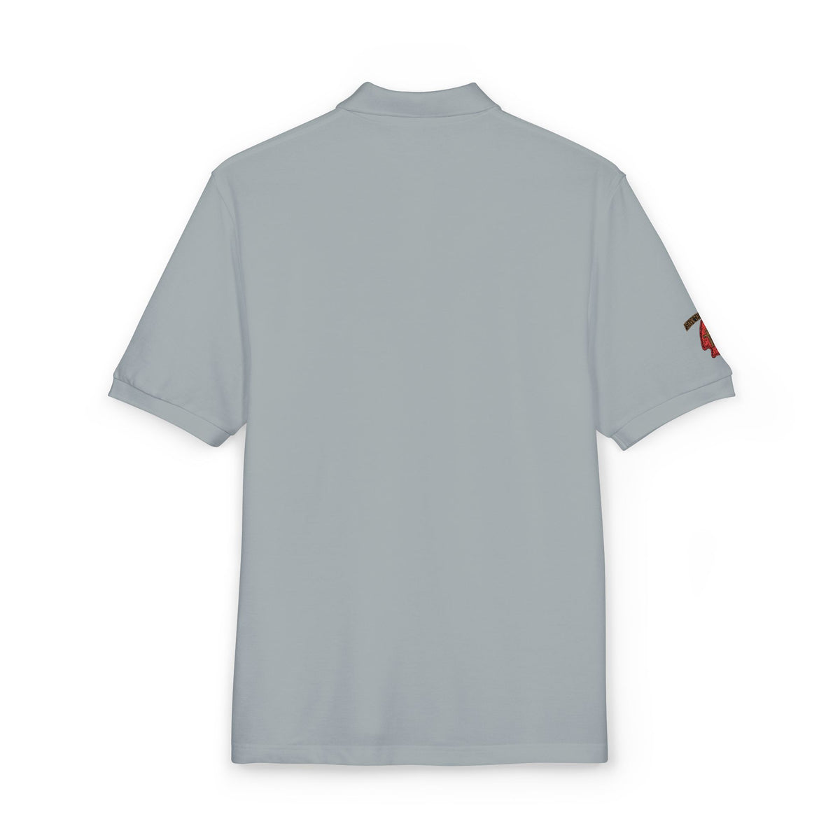 Embroidered 'Jesus' Portrait Polo — Up To 5XL