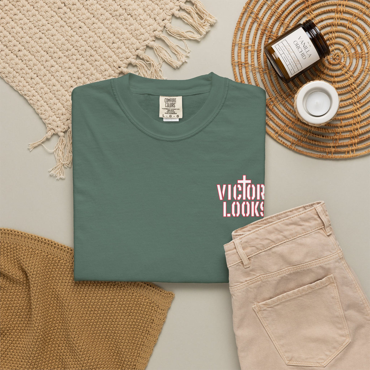 Undefeated Jesus T-Shirt — 'Victory Looks Like This' Christian Graphic Tee