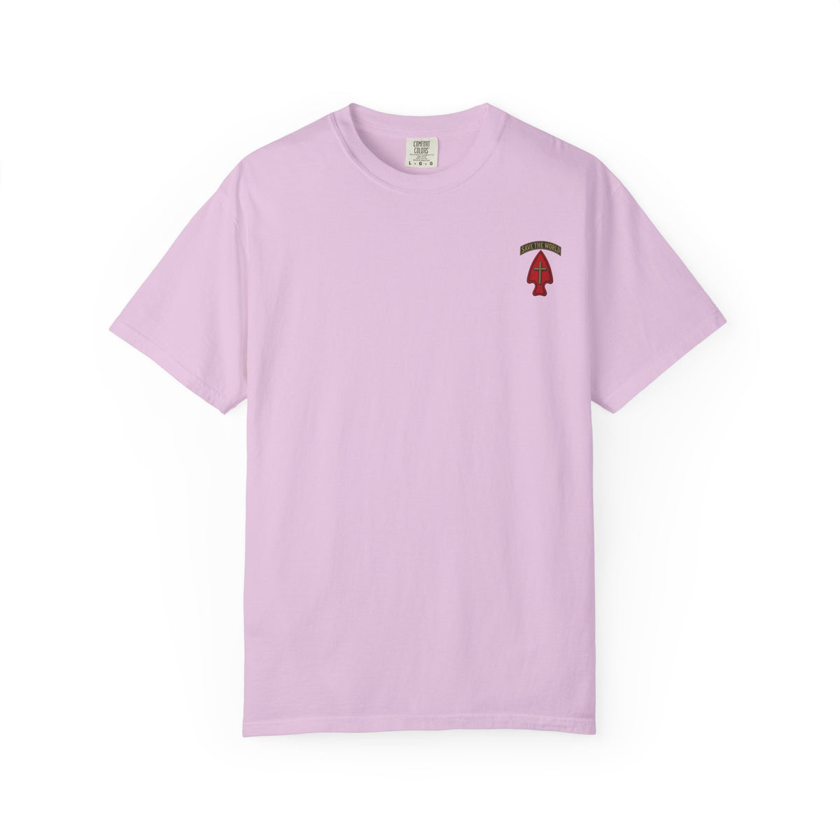 Arrow Chest Logo T-Shirt — Customizable "Print it your way" Back