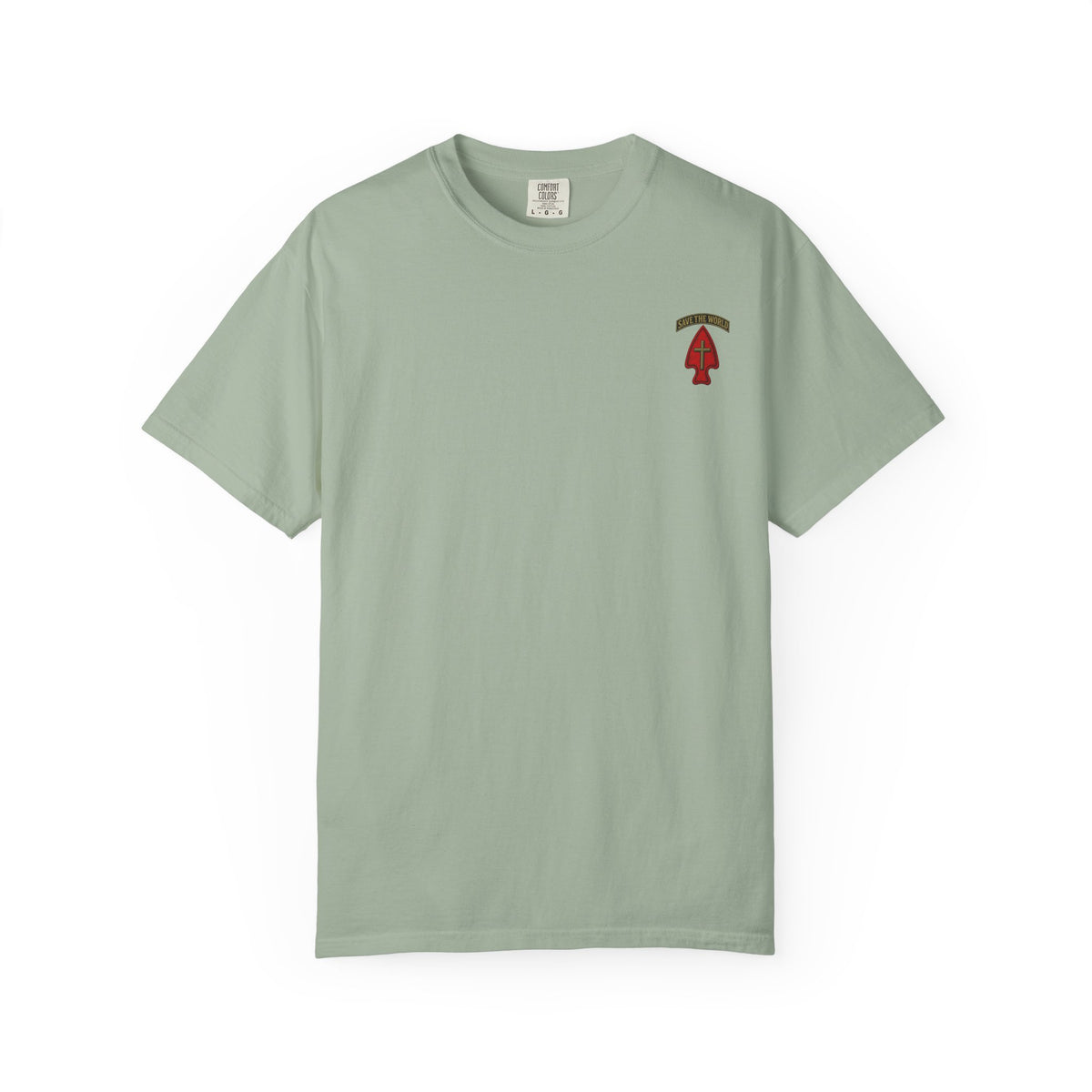 Arrow Chest Logo T-Shirt — Customizable "Print it your way" Back