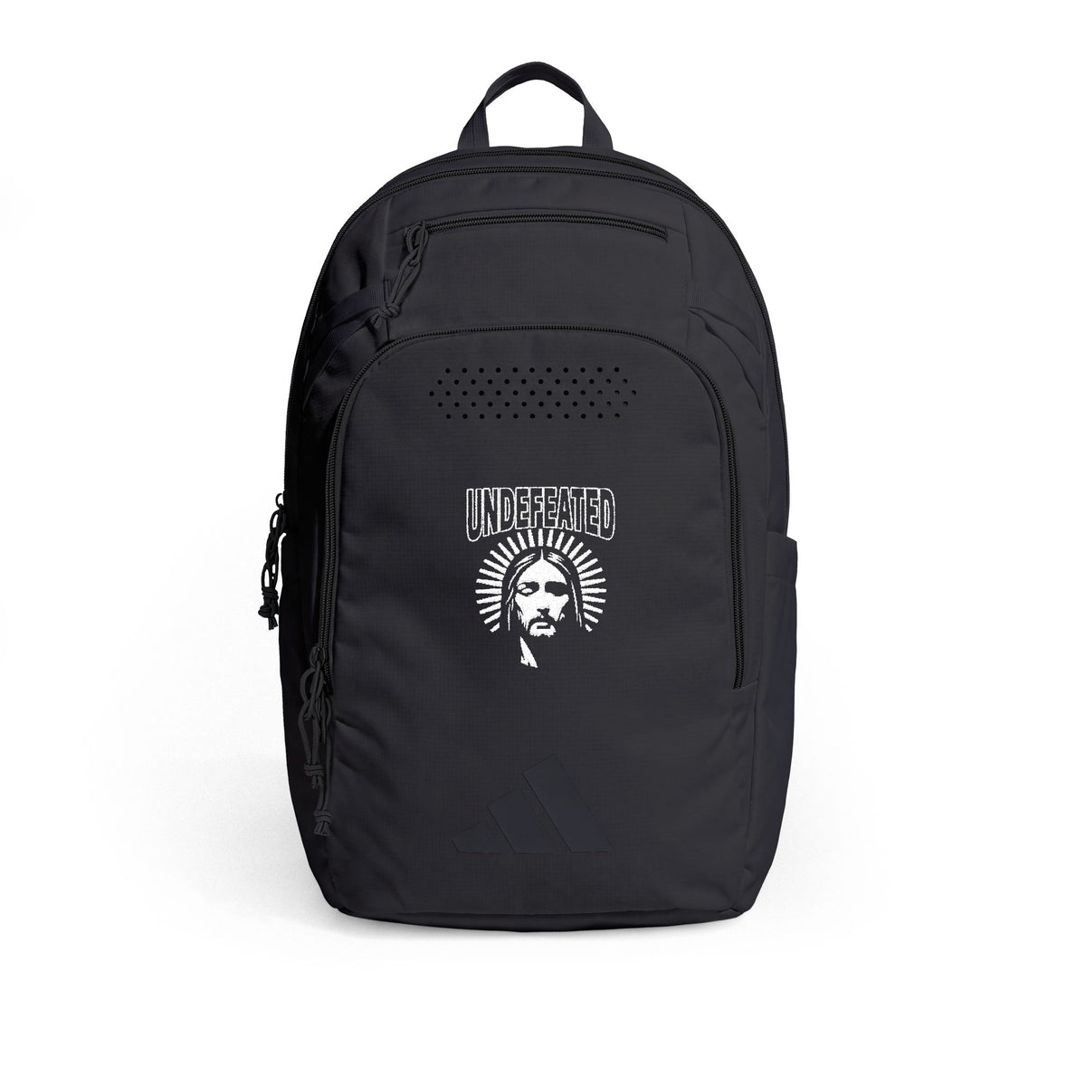 Embroidered Jesus Undefeated Backpack — adidas Defender 5