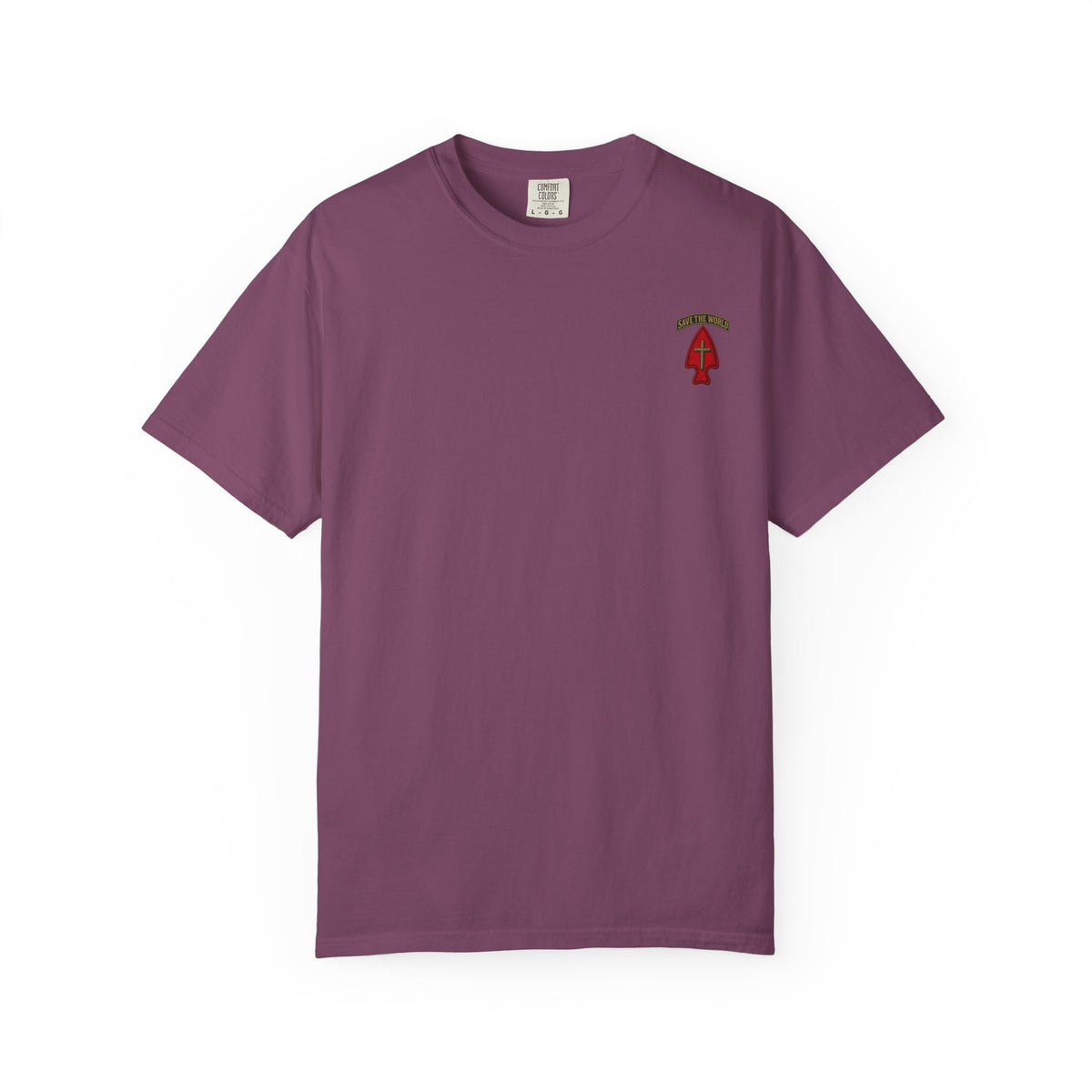 Arrow Chest Logo T-Shirt — Customizable "Print it your way" Back