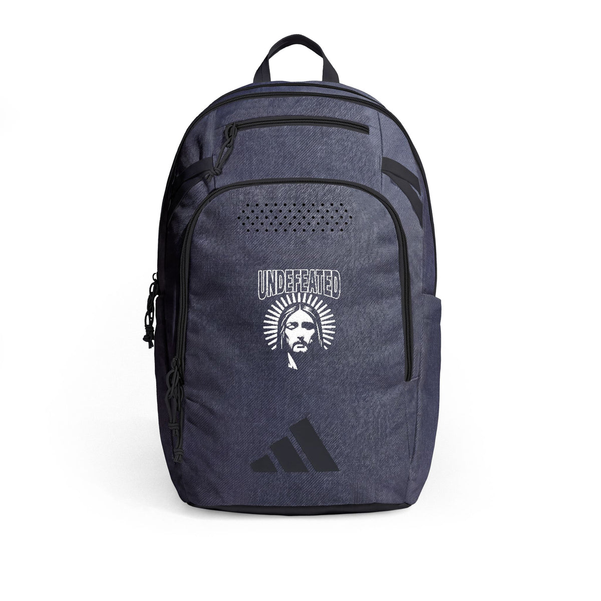 Embroidered Jesus Undefeated Backpack — adidas Defender 5