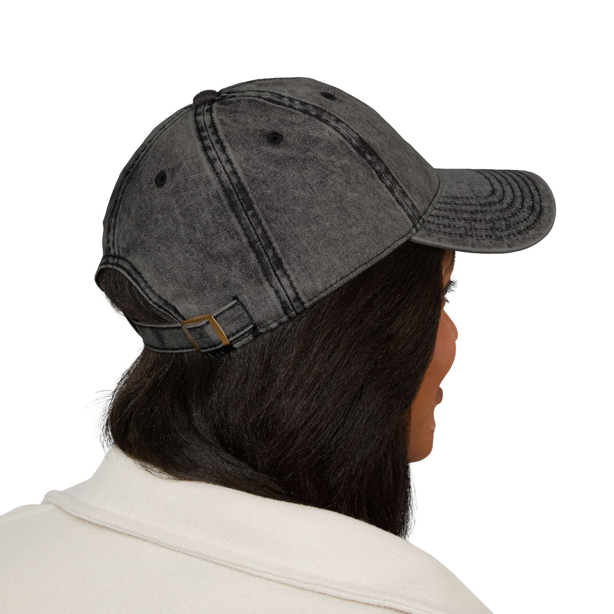 Vintage Embroidered Cap — Save the World Tab