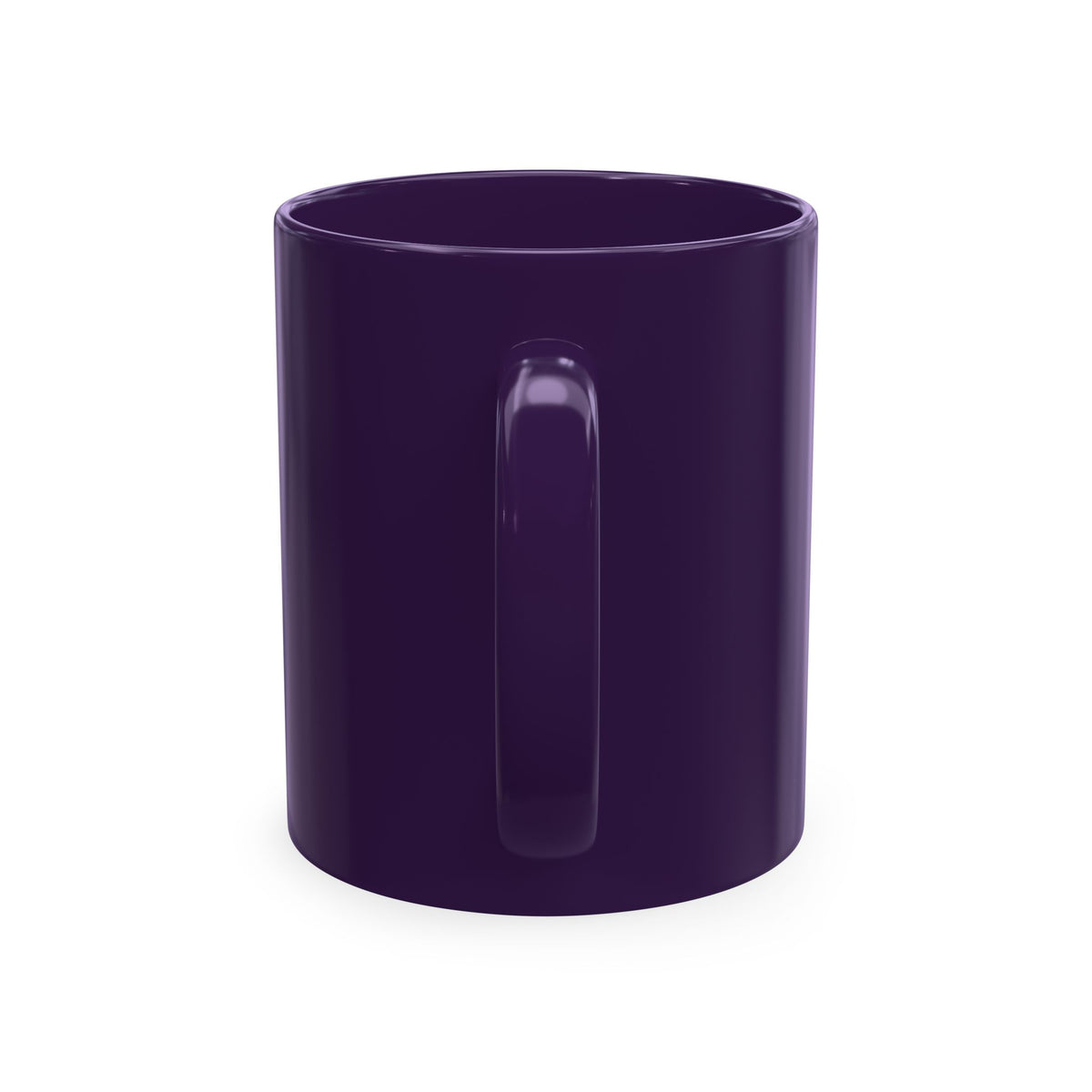 Undefeated Ceramic Mug — Black Motivational Coffee Cup with Vintage Portrait