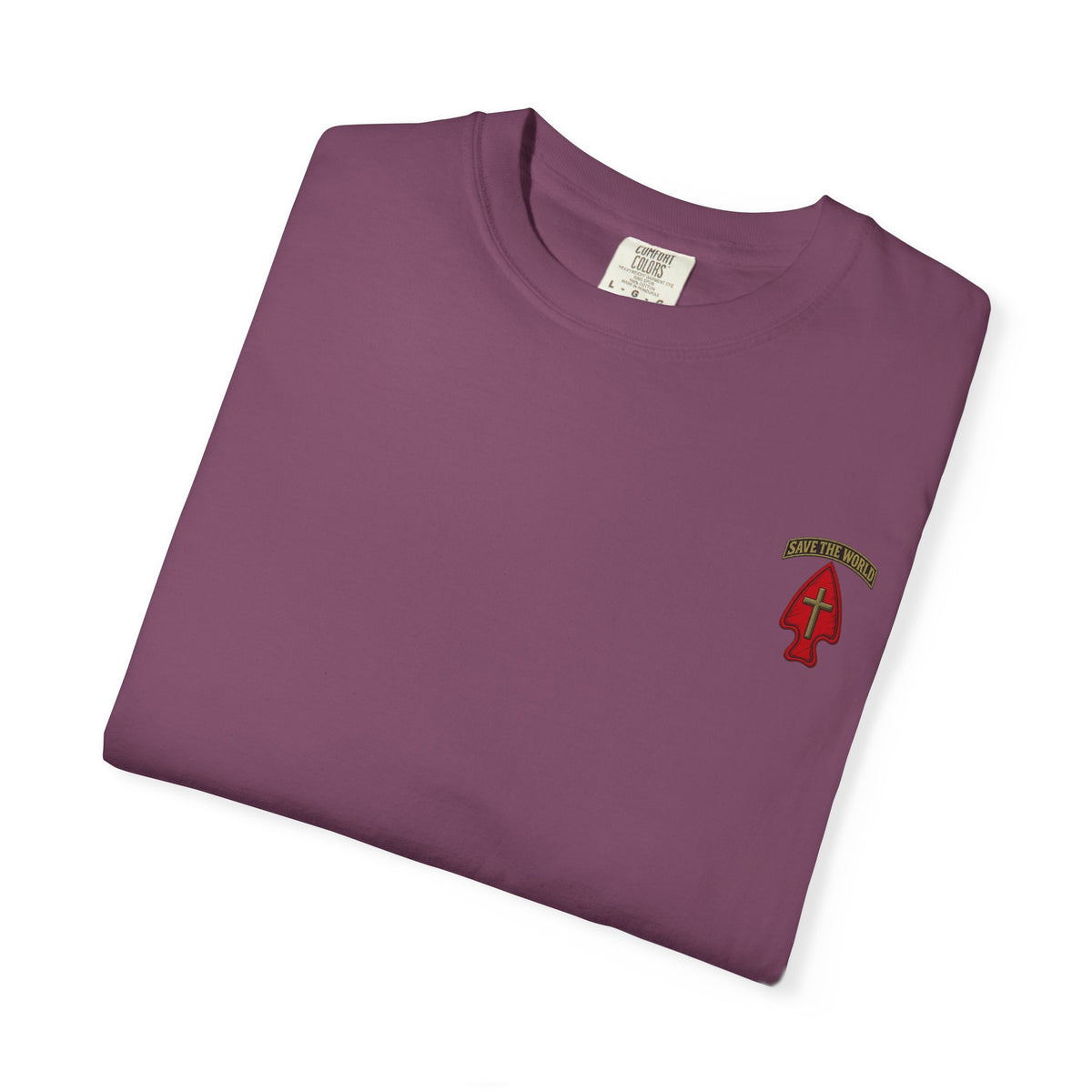 Arrow Chest Logo T-Shirt — Customizable "Print it your way" Back