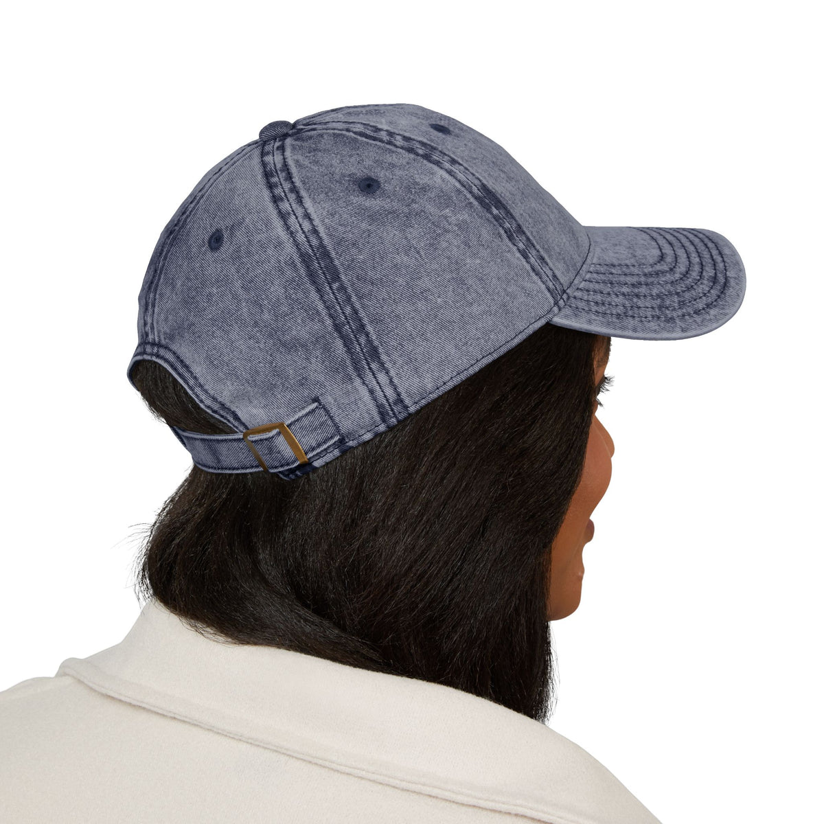 Vintage Embroidered Cap — Save the World Tab