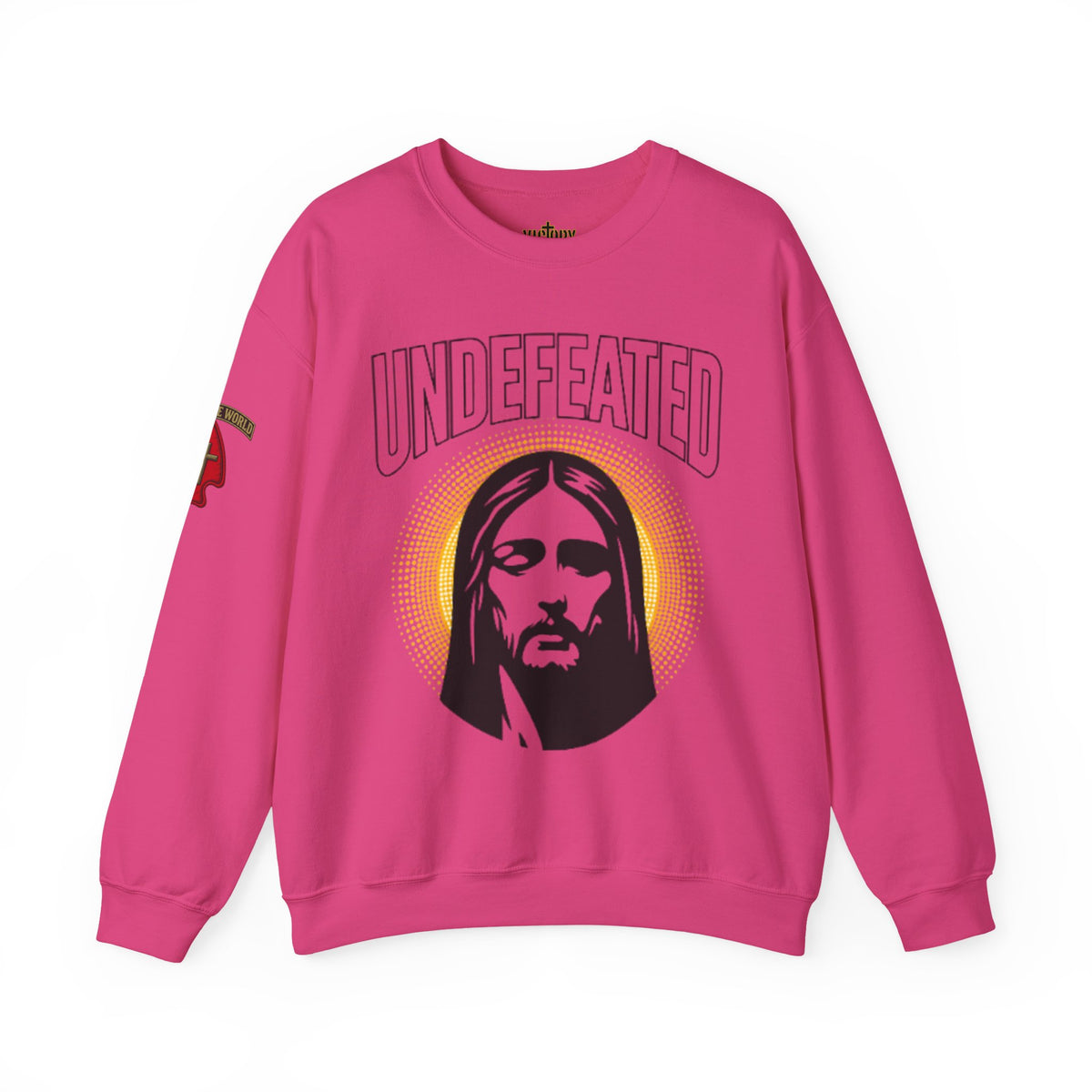 Undefeated Jesus Crewneck Sweatshirt – Pullover