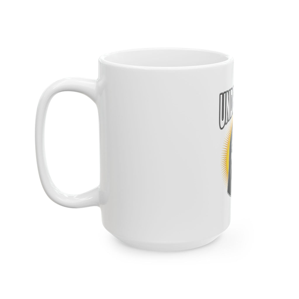 Undefeated Jesus Ceramic Mug — Christian Faith Coffee Cup (11oz & 15oz)