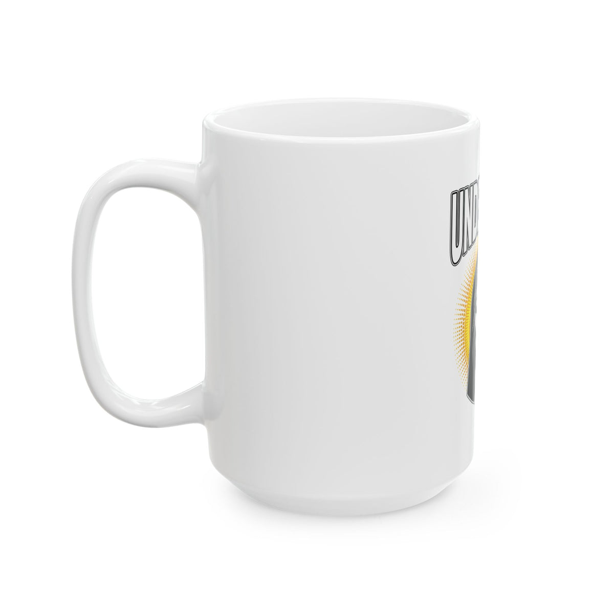 Undefeated Jesus Ceramic Mug — Christian Faith Coffee Cup (11oz & 15oz)