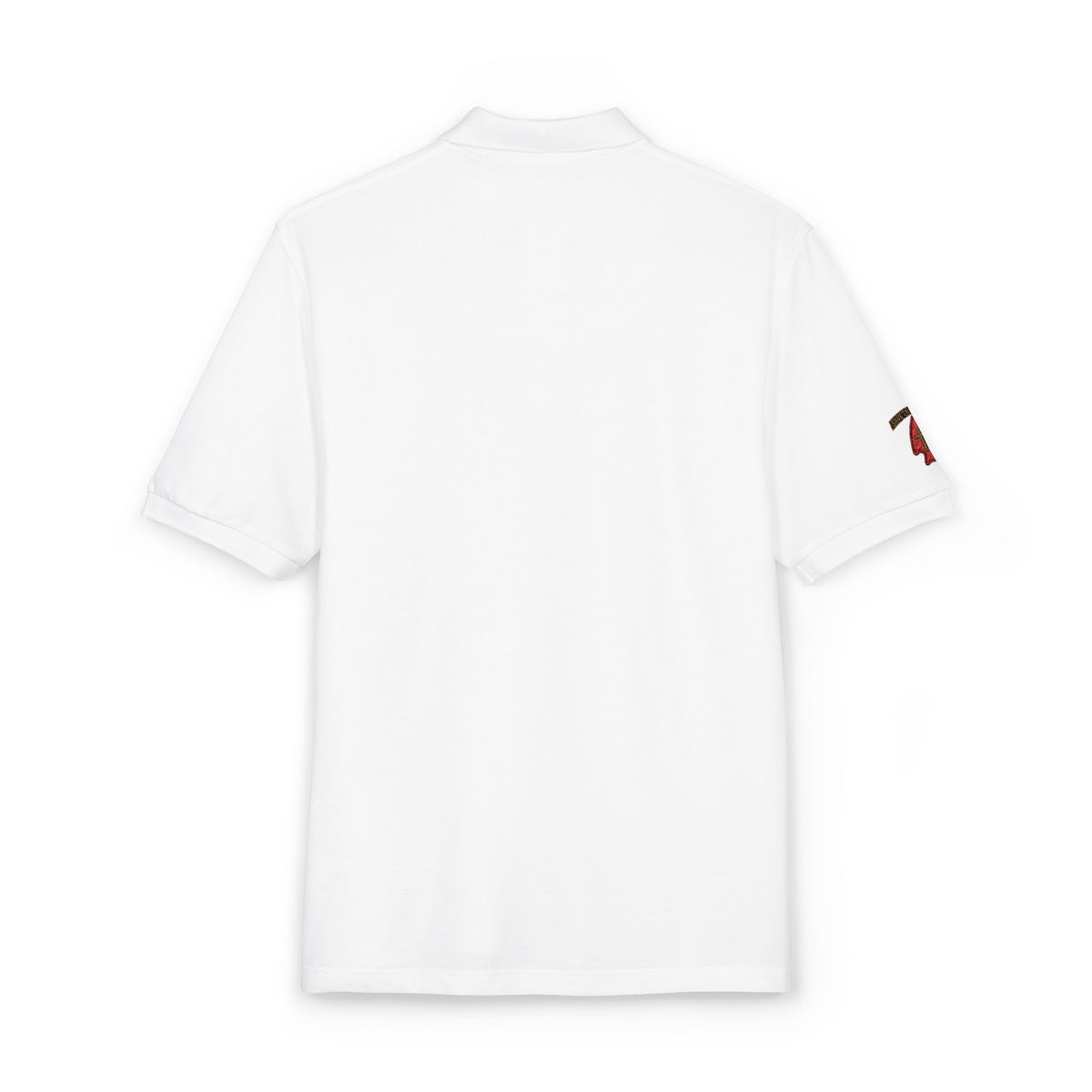 Embroidered 'Jesus' Portrait Polo — Up To 5XL