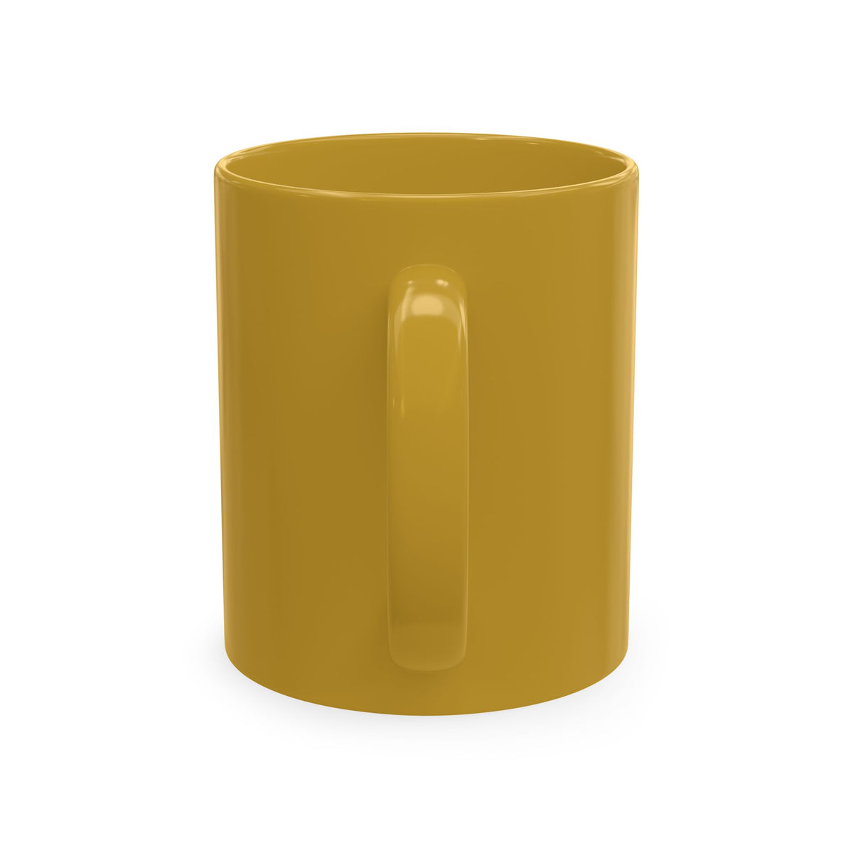 Undefeated Ceramic Mug — Black Motivational Coffee Cup with Vintage Portrait