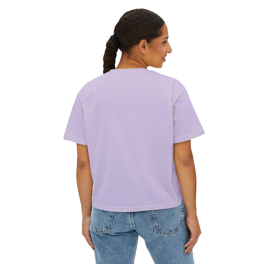 Undefeated Jesus Boxy Tee — For Women
