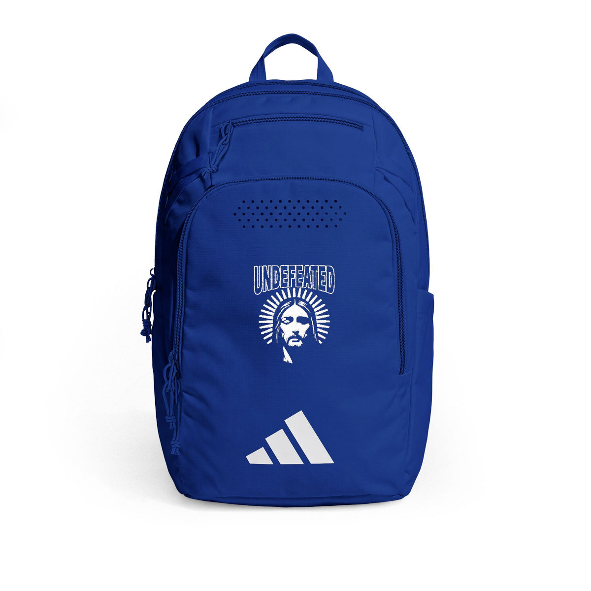 Embroidered Jesus Undefeated Backpack — adidas Defender 5