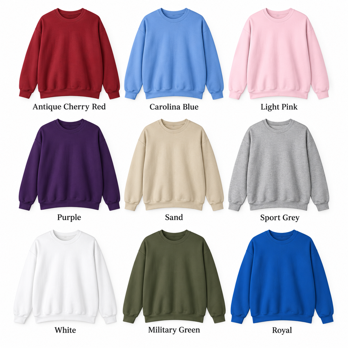 Undefeated Jesus Crewneck Sweatshirt — Up to 5XL